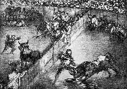 The Divided Arena 1825 Lithograph Francisco de Goya